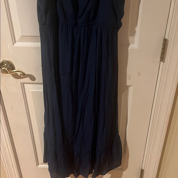 LUXOLOGY Elegant Navy Blue Women's Dress size Medium - Picture 6 of 8